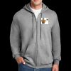 Hanes Ultimate Cotton® Full Zip Hoodie | 10 oz. 90/10 Cotton/Poly  Thumbnail