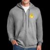 Hanes Ultimate Cotton® Full Zip Hoodie | 10 oz. 90/10 Cotton/Poly  Thumbnail