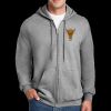Hanes Ultimate Cotton® Full Zip Hoodie | 10 oz. 90/10 Cotton/Poly  Thumbnail