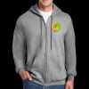 Hanes Ultimate Cotton® Full Zip Hoodie | 10 oz. 90/10 Cotton/Poly  Thumbnail