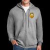 Hanes Ultimate Cotton® Full Zip Hoodie | 10 oz. 90/10 Cotton/Poly  Thumbnail
