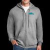 Hanes Ultimate Cotton® Full Zip Hoodie | 10 oz. 90/10 Cotton/Poly  Thumbnail