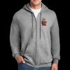 Hanes Ultimate Cotton® Full Zip Hoodie | 10 oz. 90/10 Cotton/Poly  Thumbnail
