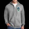 Hanes Ultimate Cotton® Full Zip Hoodie | 10 oz. 90/10 Cotton/Poly  Thumbnail