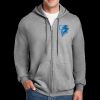 Hanes Ultimate Cotton® Full Zip Hoodie | 10 oz. 90/10 Cotton/Poly  Thumbnail