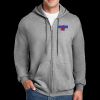 Hanes Ultimate Cotton® Full Zip Hoodie | 10 oz. 90/10 Cotton/Poly  Thumbnail