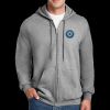 Hanes Ultimate Cotton® Full Zip Hoodie | 10 oz. 90/10 Cotton/Poly  Thumbnail