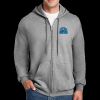 Hanes Ultimate Cotton® Full Zip Hoodie | 10 oz. 90/10 Cotton/Poly  Thumbnail
