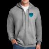Hanes Ultimate Cotton® Full Zip Hoodie | 10 oz. 90/10 Cotton/Poly  Thumbnail