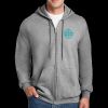 Hanes Ultimate Cotton® Full Zip Hoodie | 10 oz. 90/10 Cotton/Poly  Thumbnail
