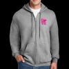 Hanes Ultimate Cotton® Full Zip Hoodie | 10 oz. 90/10 Cotton/Poly  Thumbnail