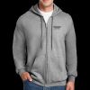 Hanes Ultimate Cotton® Full Zip Hoodie | 10 oz. 90/10 Cotton/Poly  Thumbnail