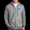 Hanes Ultimate Cotton® Full Zip Hoodie | 10 oz. 90/10 Cotton/Poly  Thumbnail